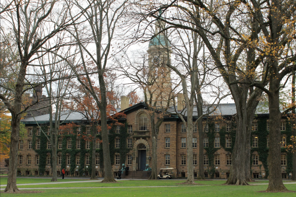 The Nassau Hall at Princeton University  